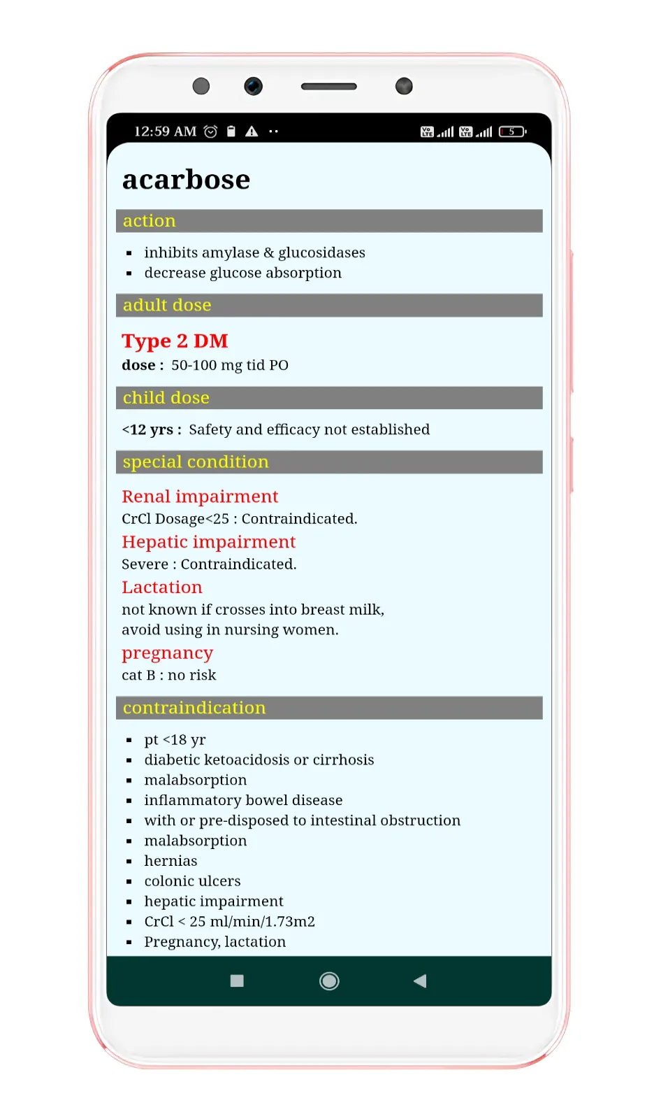DrugRx (disease,diagnosis) | Indus Appstore | Screenshot