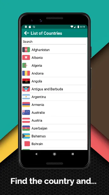 Visited Countries | Indus Appstore | Screenshot