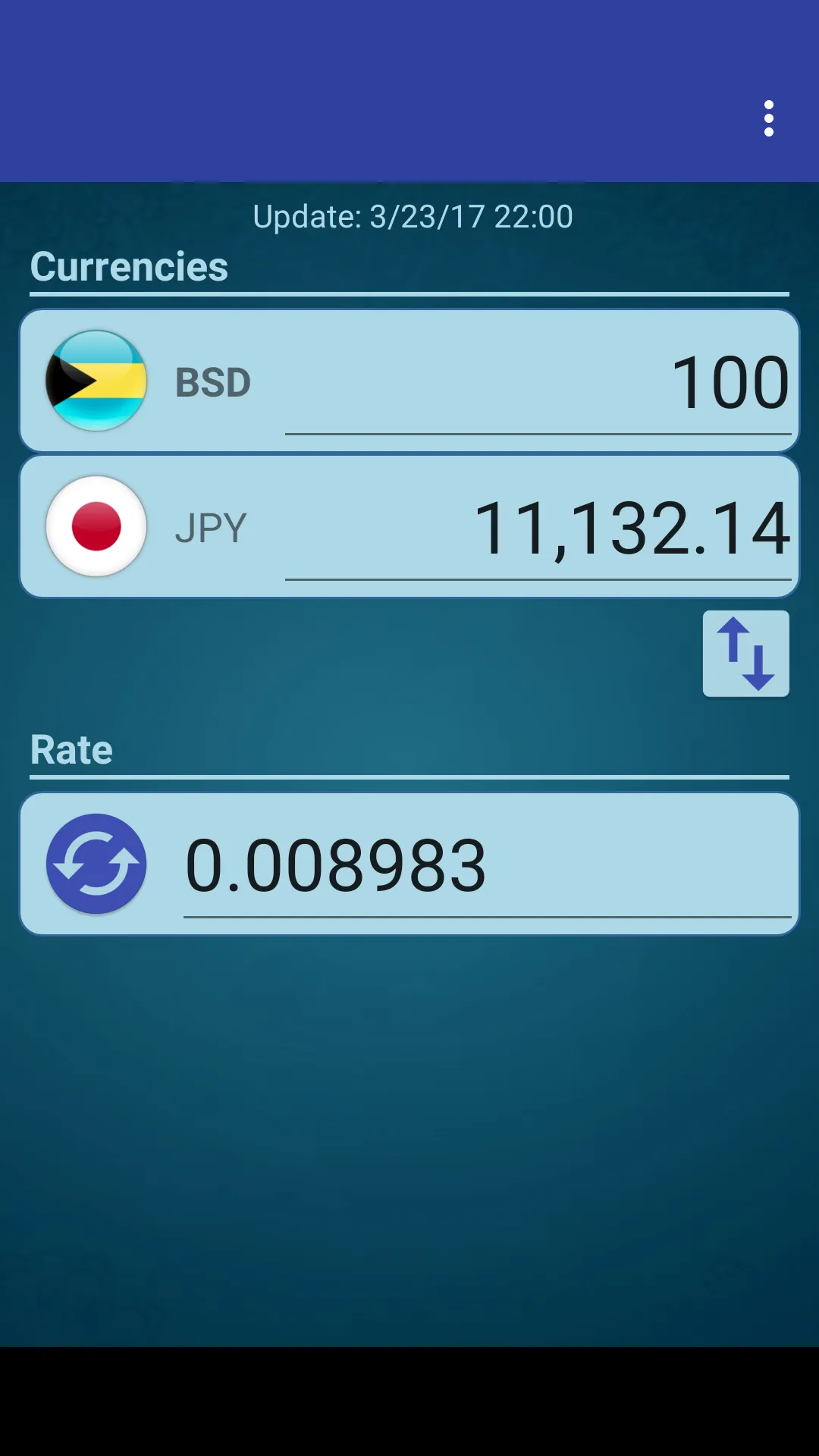 Japan Yen x Bahamian Dollar | Indus Appstore | Screenshot