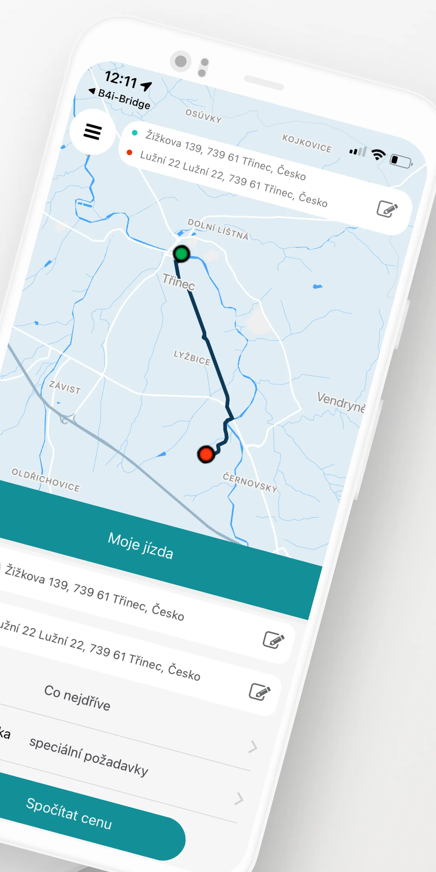 Taxi Hambáč - Třinec | Indus Appstore | Screenshot