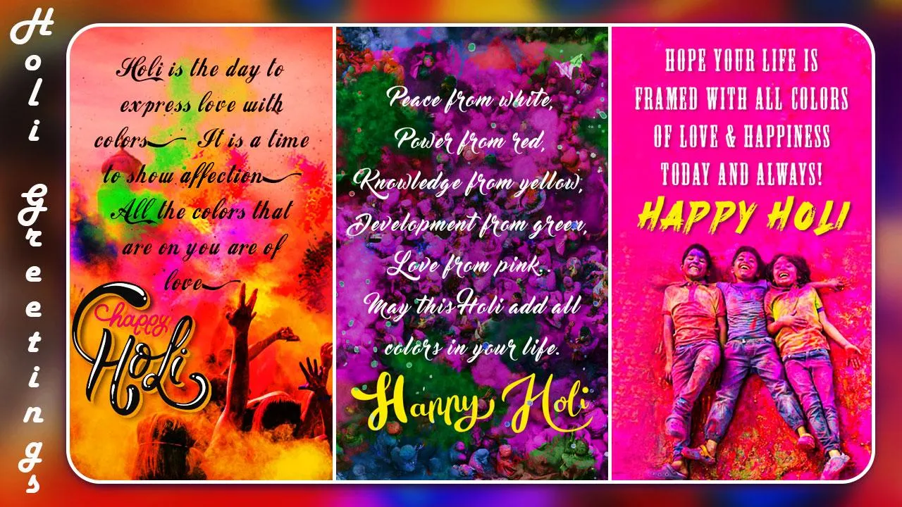 Happy Holi Photo Frame 2024 | Indus Appstore | Screenshot