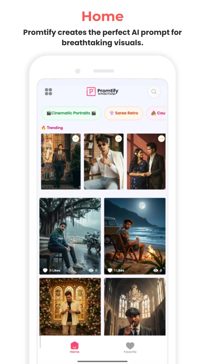 Promtify : AI Photo Prompt | Indus Appstore | Screenshot