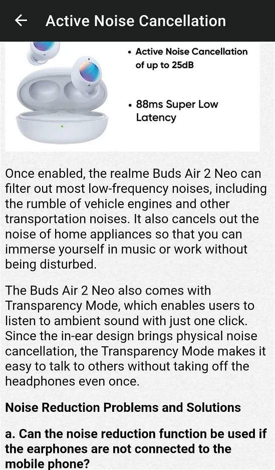 Realme Buds Air 2 Guide | Indus Appstore | Screenshot