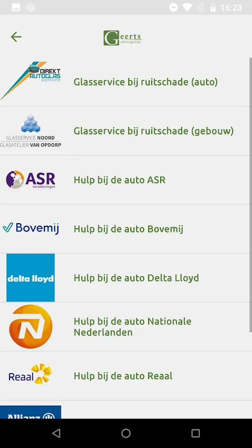 Geerts Adviesgroep | Indus Appstore | Screenshot