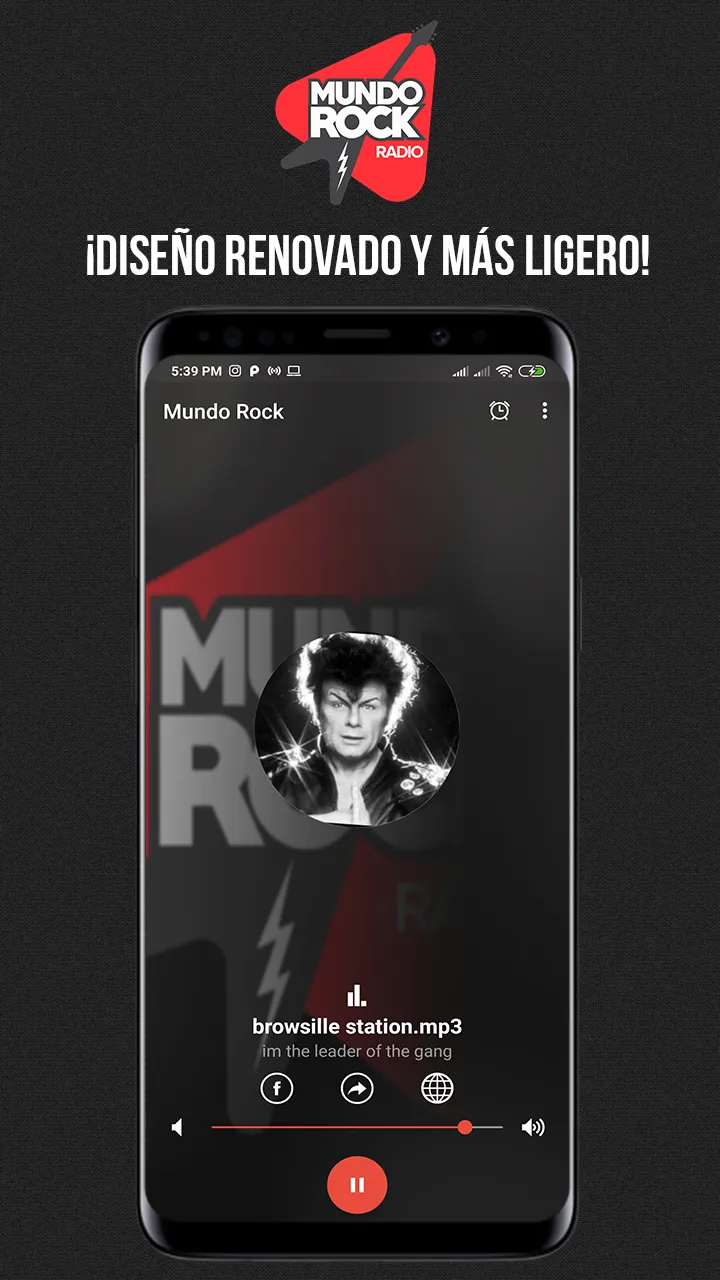 Mundo Rock Radio | Indus Appstore | Screenshot