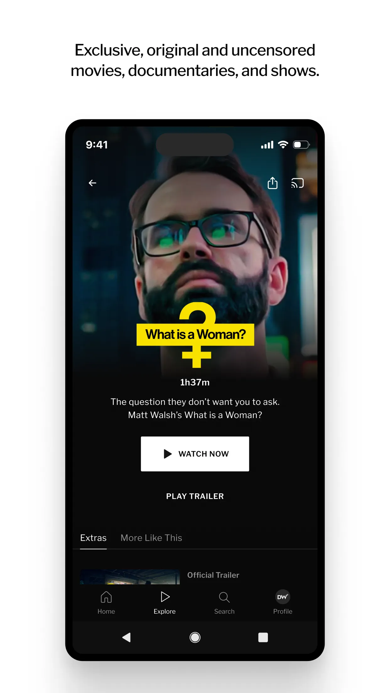 DailyWire+ | Indus Appstore | Screenshot