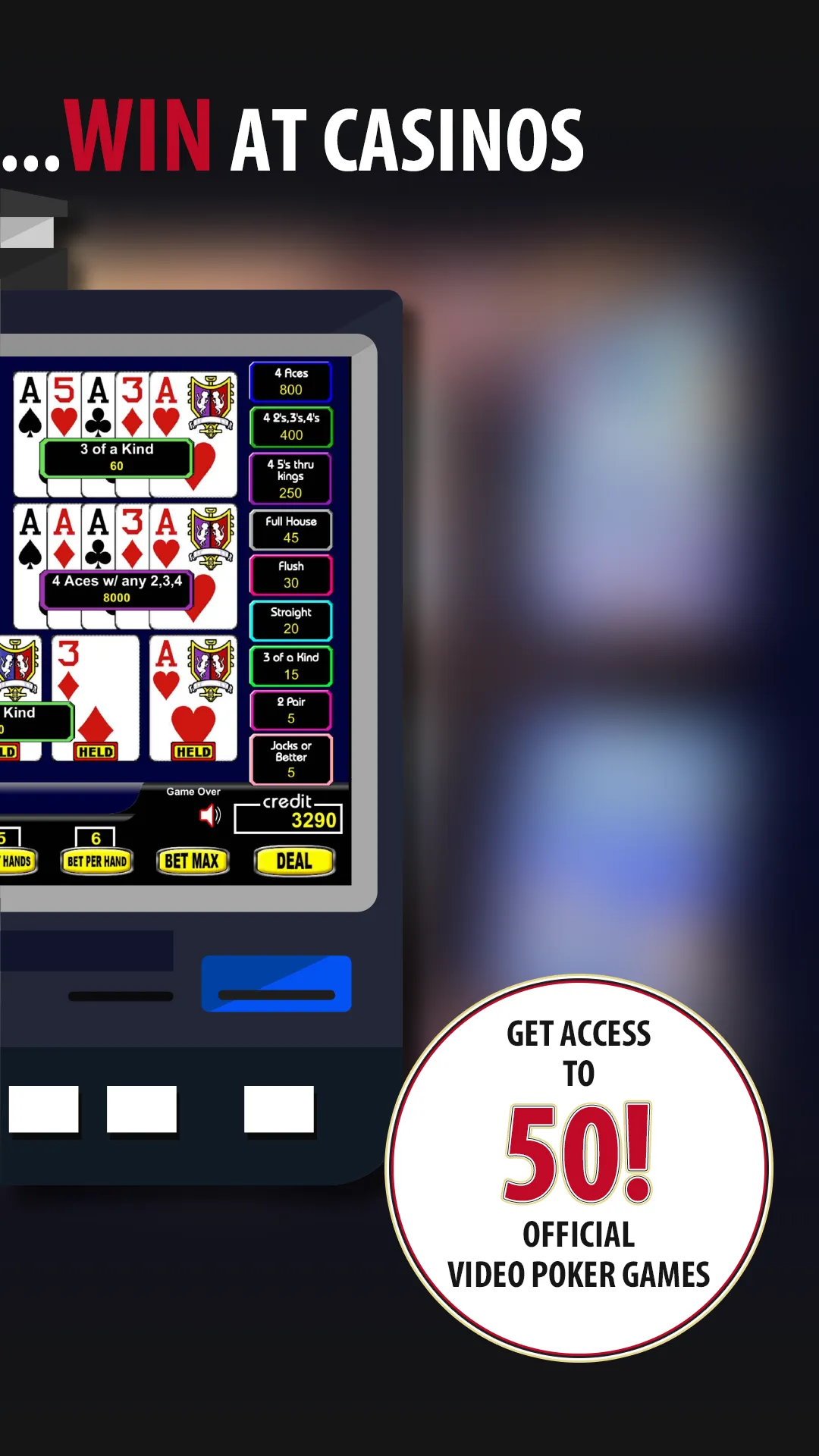 VideoPoker.com Mobile - Video  | Indus Appstore | Screenshot