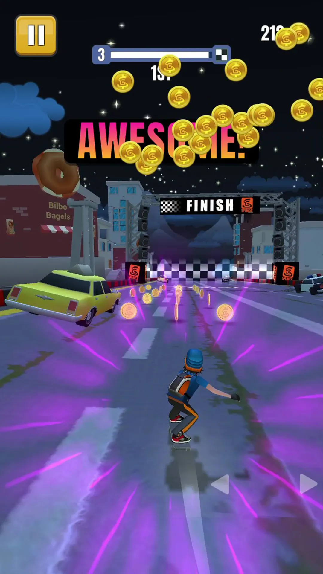 Faily Skater Street Racer | Indus Appstore | Screenshot