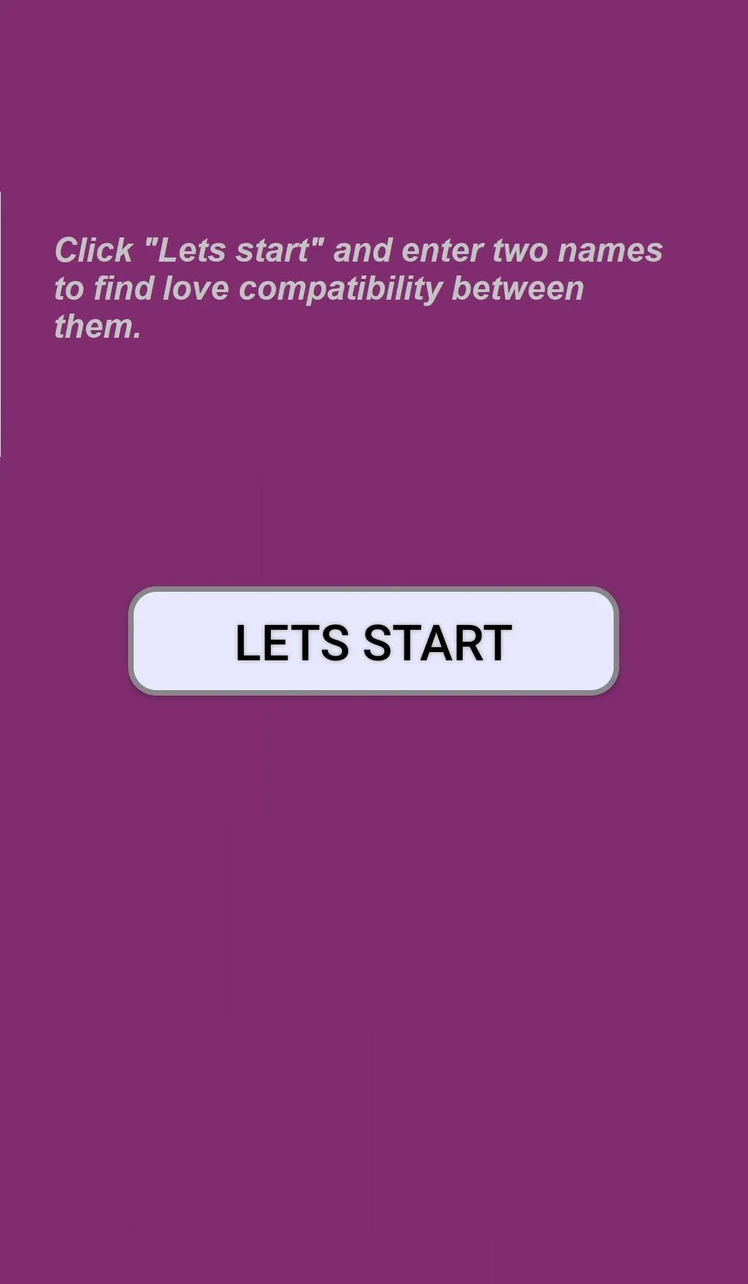 Who loves you most? Love Test | Indus Appstore | Screenshot