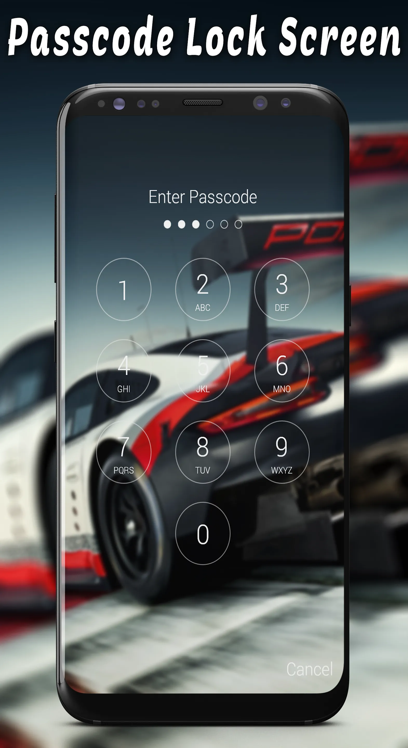 Real Sport Car Lock Screen | Indus Appstore | Screenshot