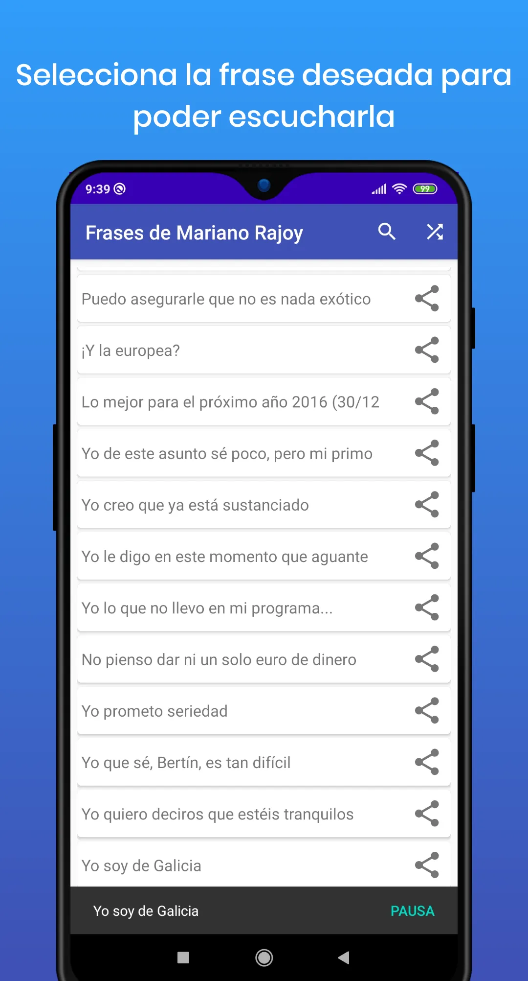 Frases de Mariano Rajoy | Indus Appstore | Screenshot