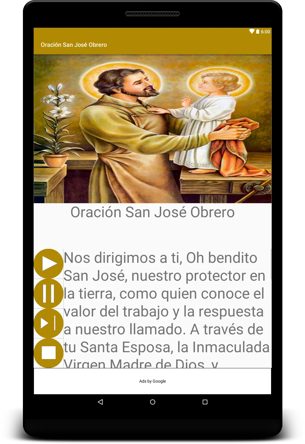 Oración a San José Obrero | Indus Appstore | Screenshot