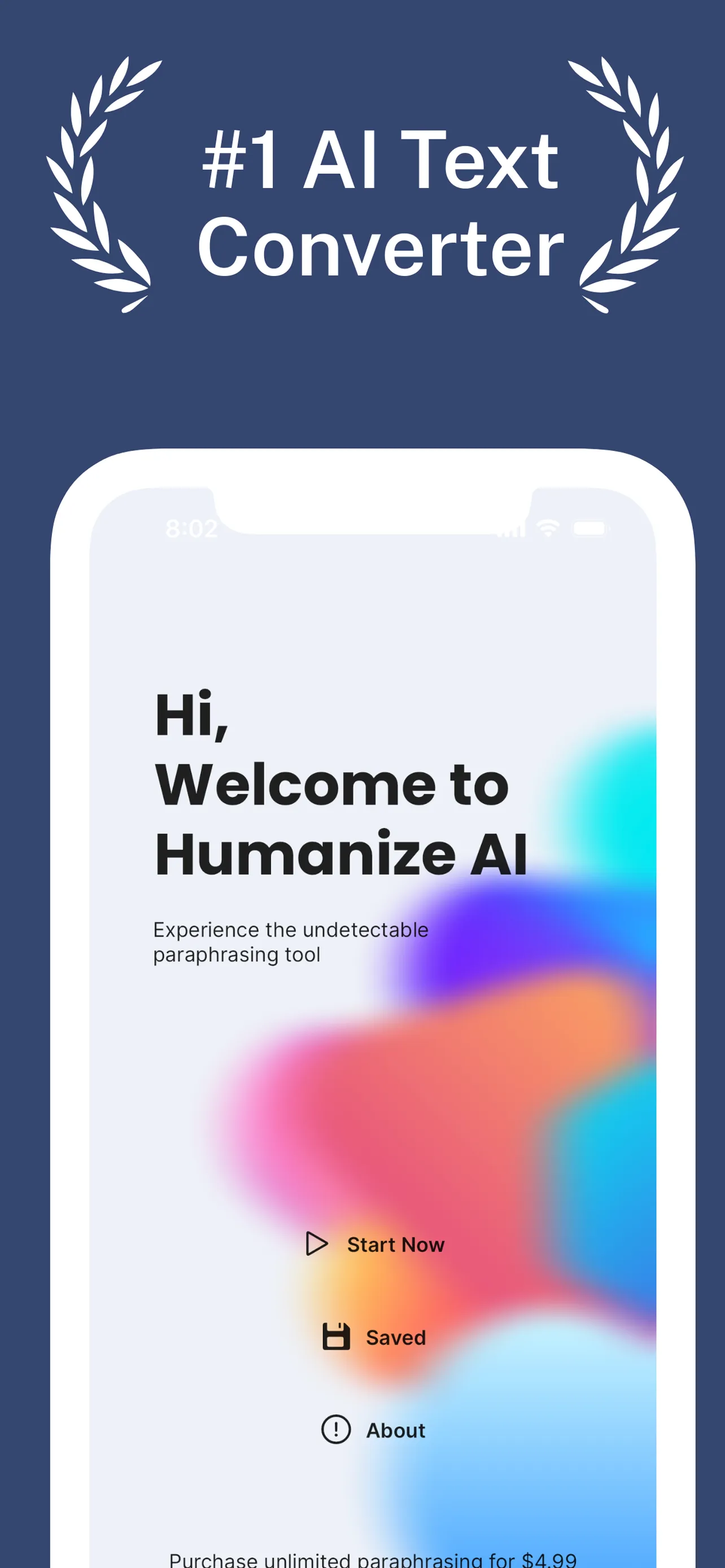 Humanize AI - Text Paraphrase | Indus Appstore | Screenshot