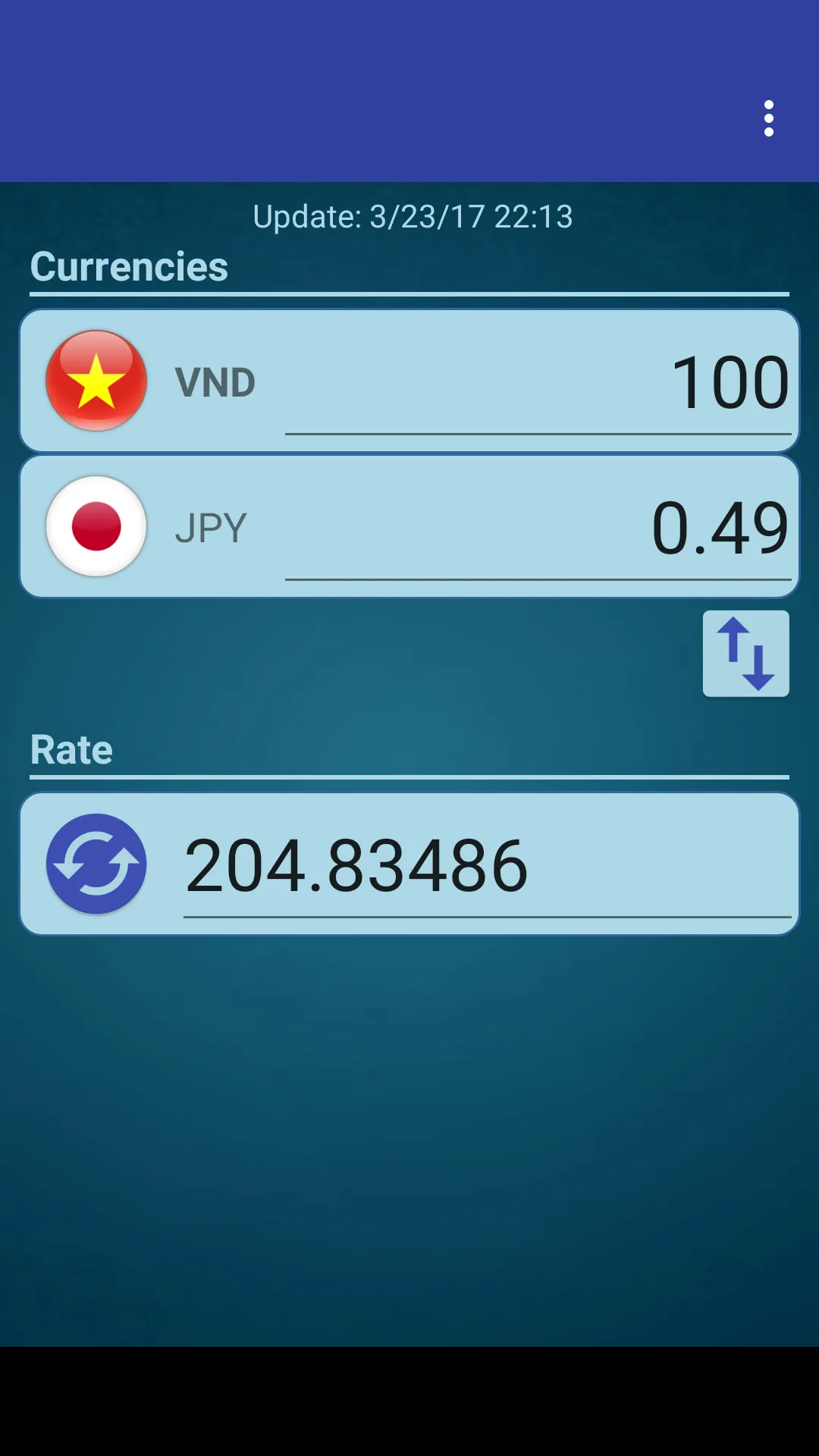 Japan Yen x Vietnamese Dong | Indus Appstore | Screenshot