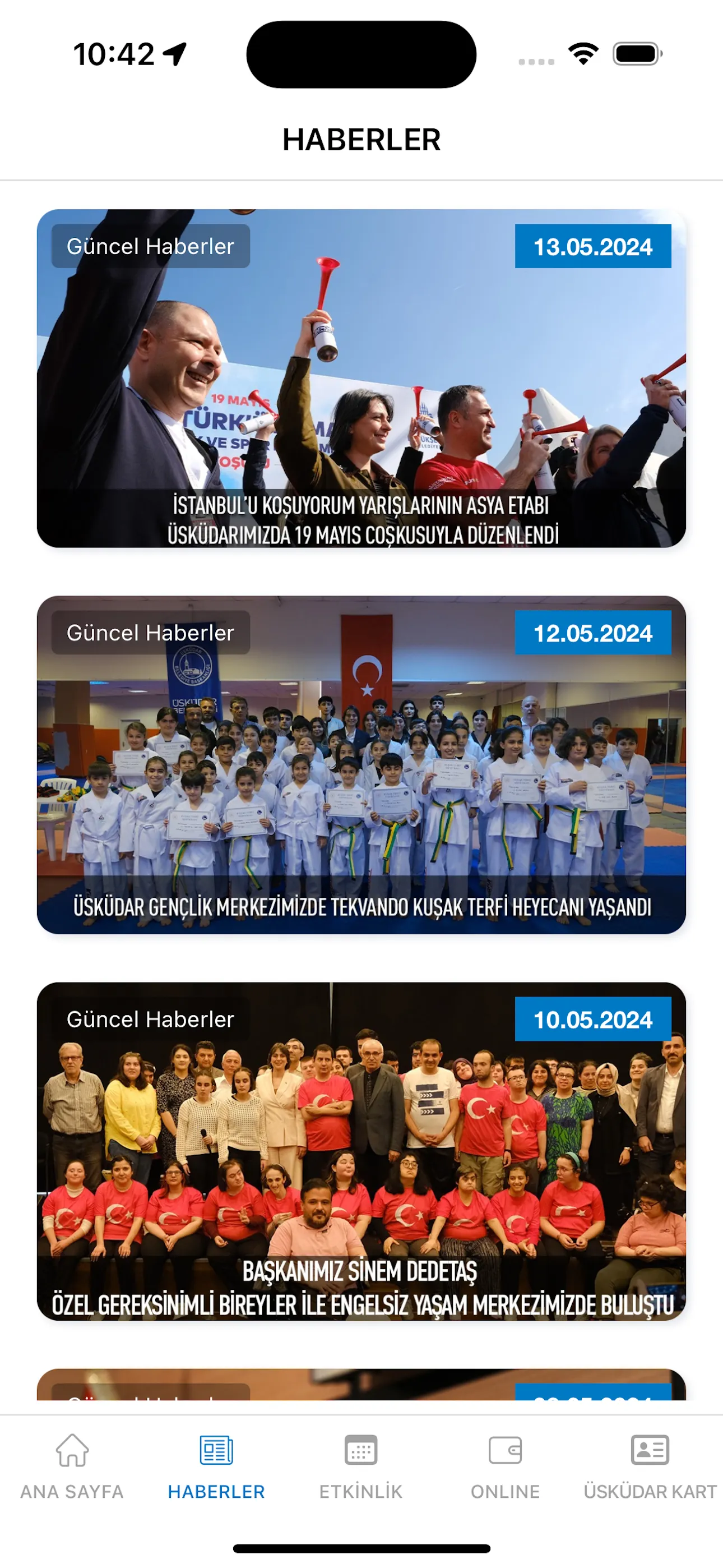 Üsküdar Belediyesi | Indus Appstore | Screenshot