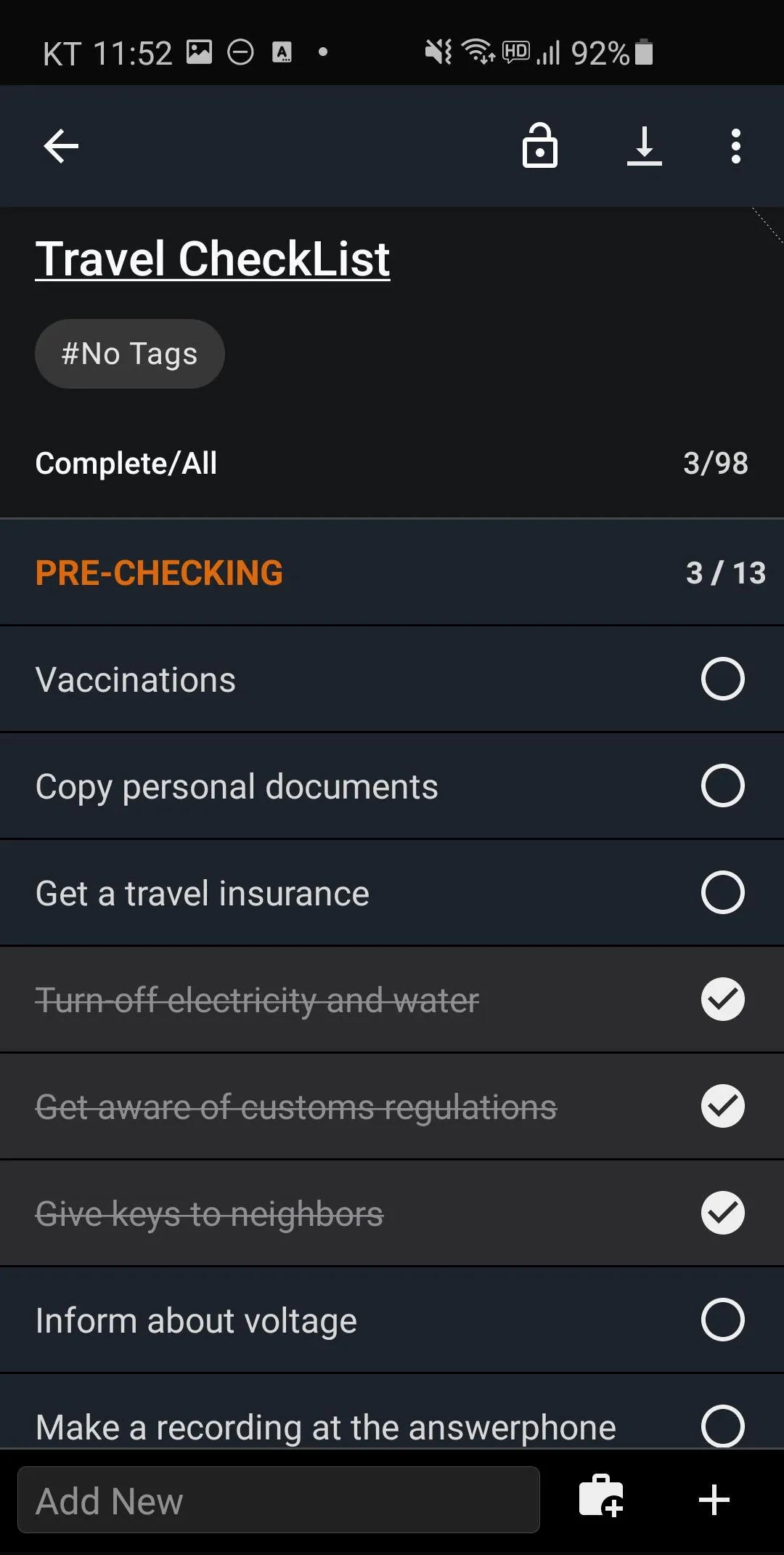 LIST 3: Lists & Expense Check | Indus Appstore | Screenshot