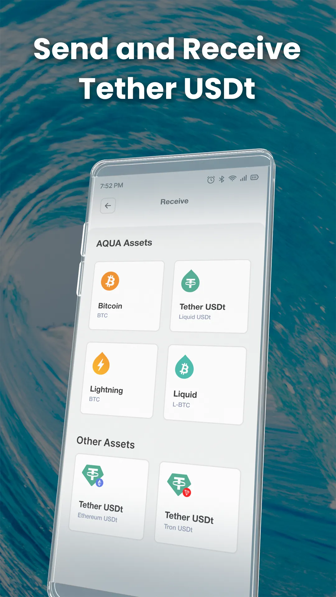 AQUA Wallet | Indus Appstore | Screenshot