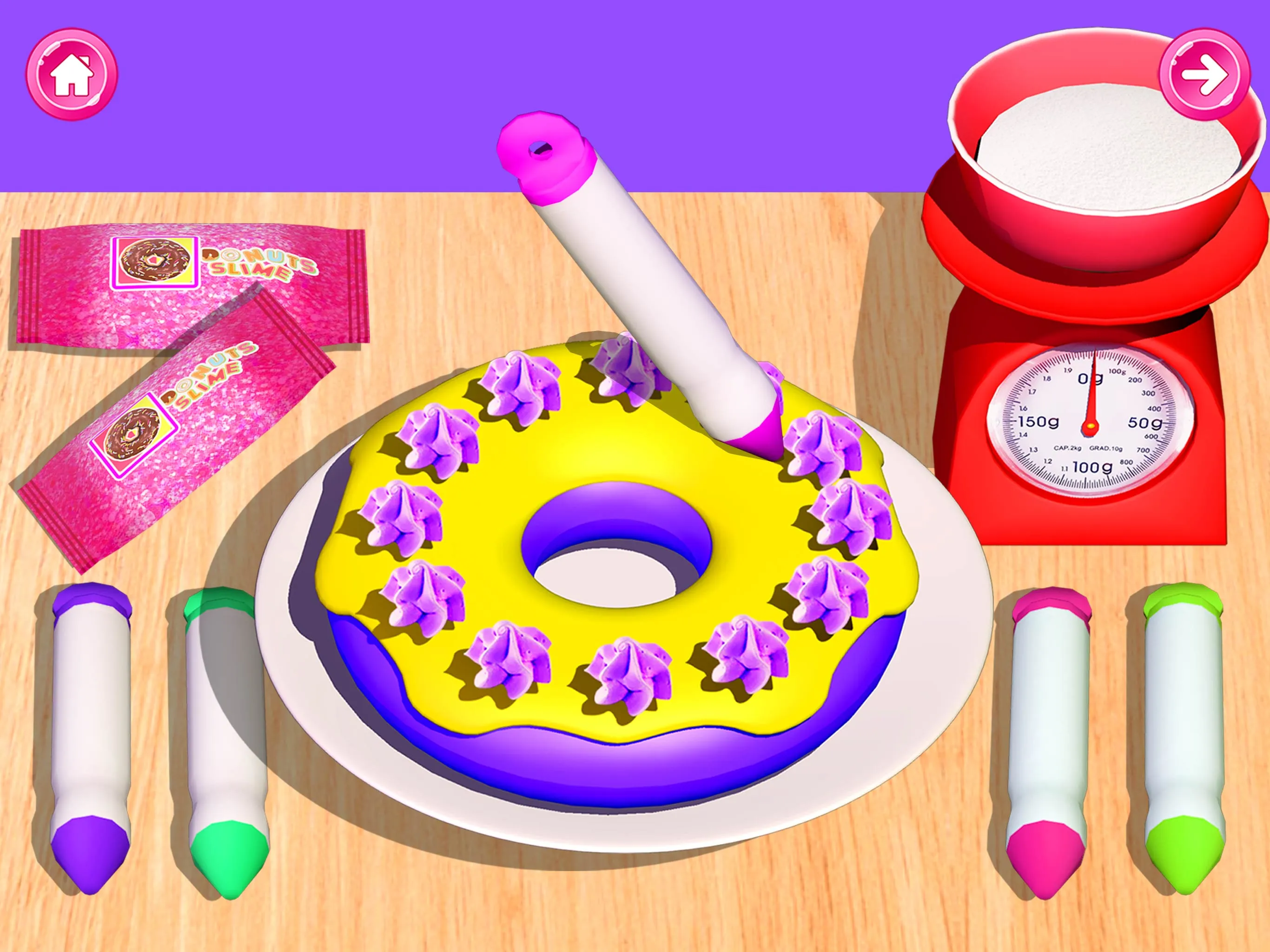 Donut Slime DIY Unboxing Games | Indus Appstore | Screenshot