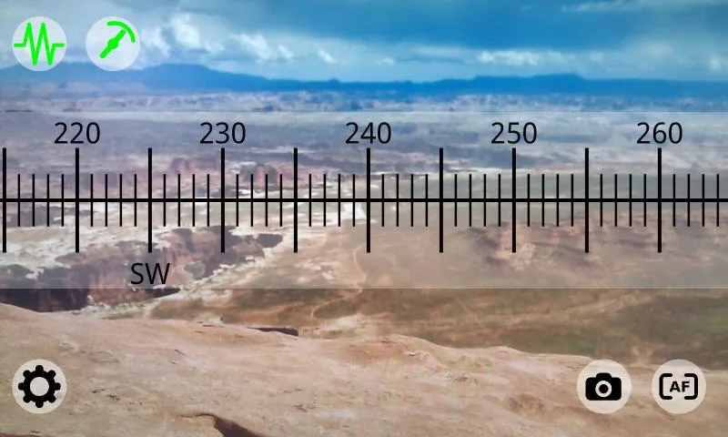 AR Bearing + Baseplate Compass | Indus Appstore | Screenshot