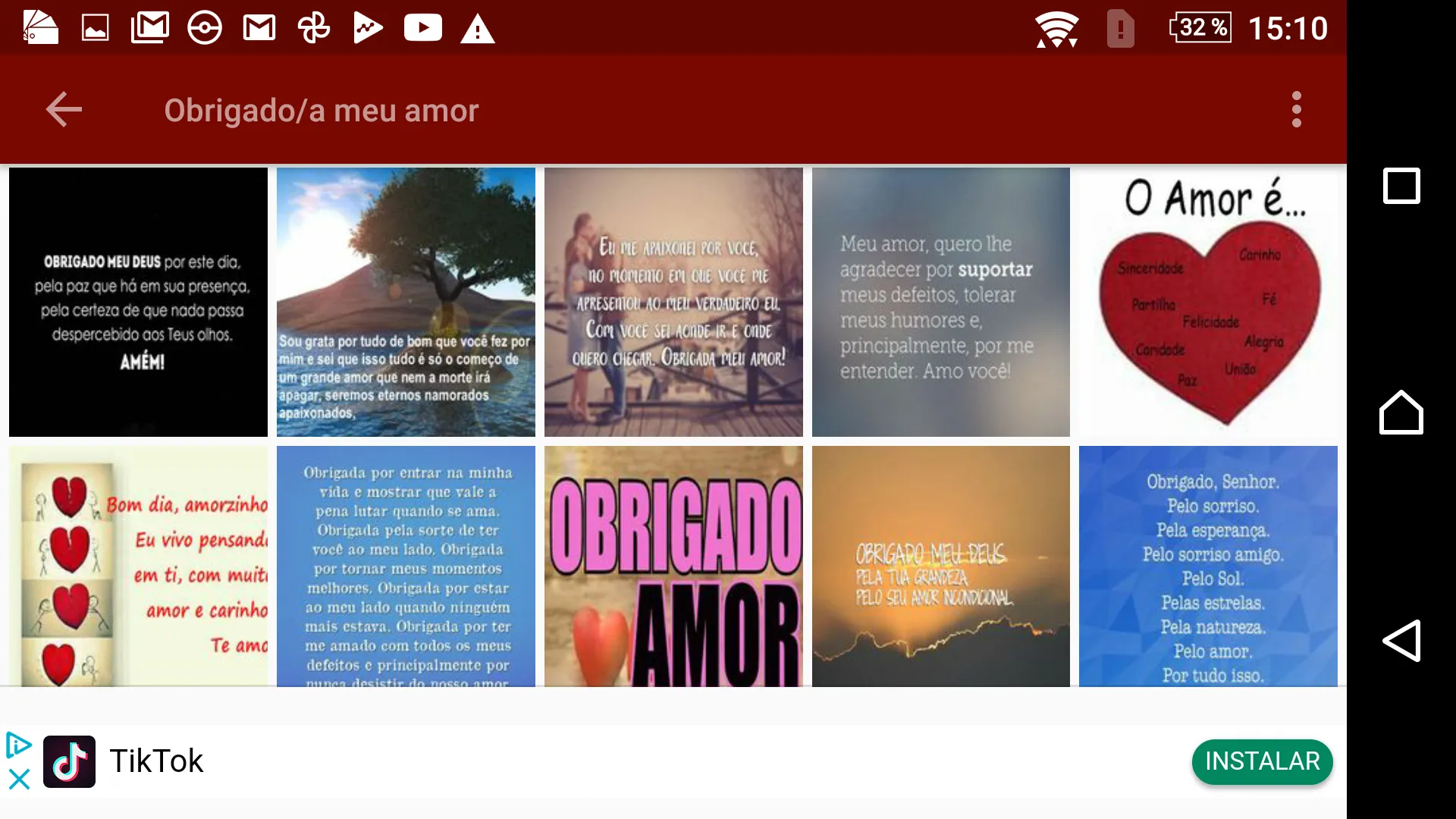 MUITO OBRIGADA/O AMOR | Indus Appstore | Screenshot