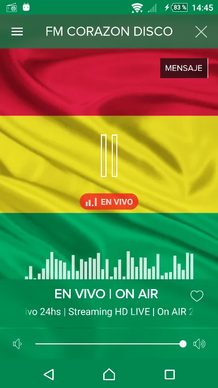 Fm Corazon Disco | Indus Appstore | Screenshot