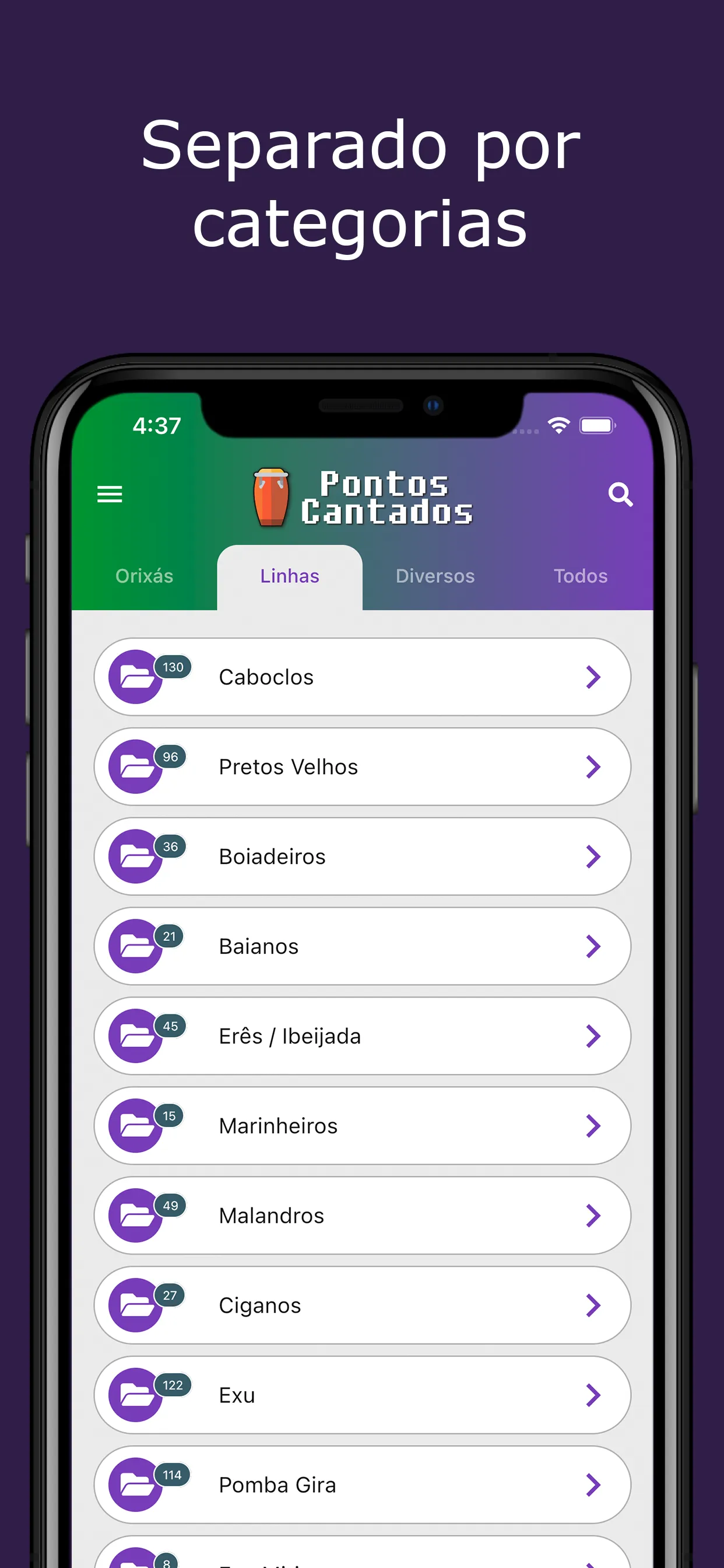 Pontos Cantados de Umbanda | Indus Appstore | Screenshot