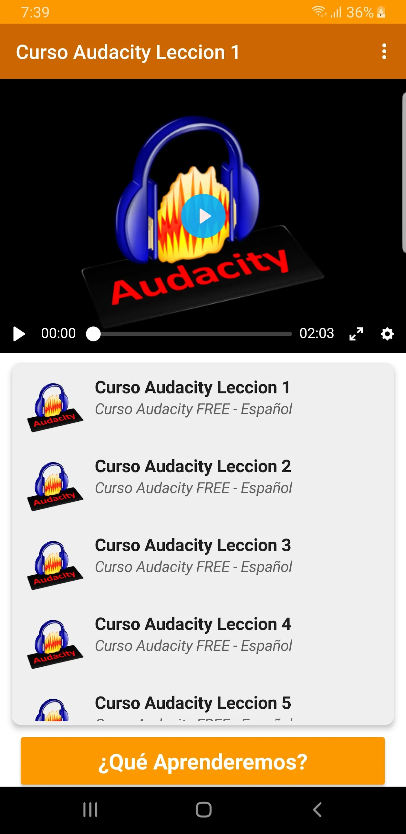 Course Audacity | Indus Appstore | Screenshot