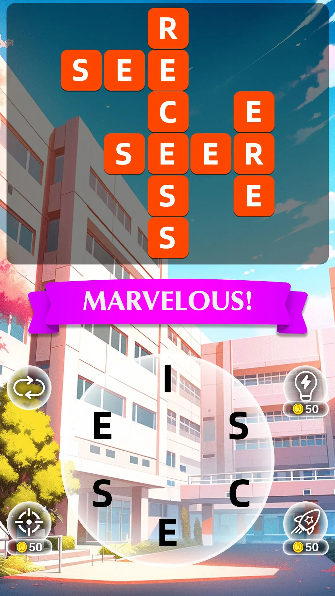 Word Revel: Cross Words Puzzle | Indus Appstore | Screenshot