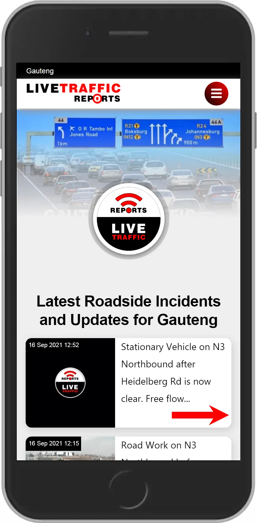 Live Traffic Reports Camera Up | Indus Appstore | Screenshot