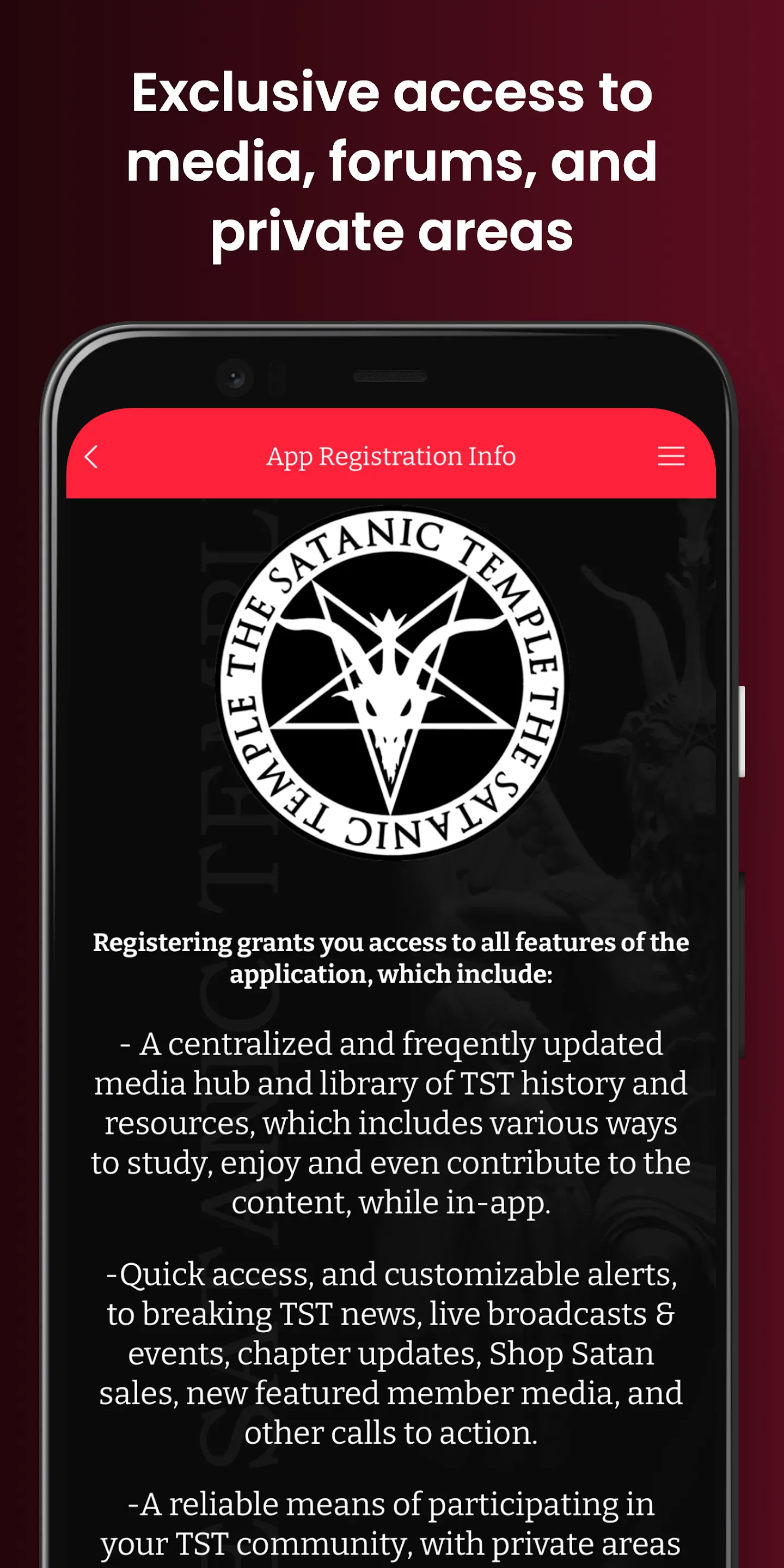 The Satanic Temple | Indus Appstore | Screenshot