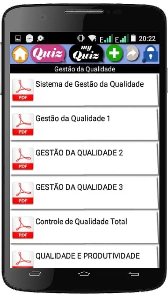 Curso de Gestão da Qualidade | Indus Appstore | Screenshot