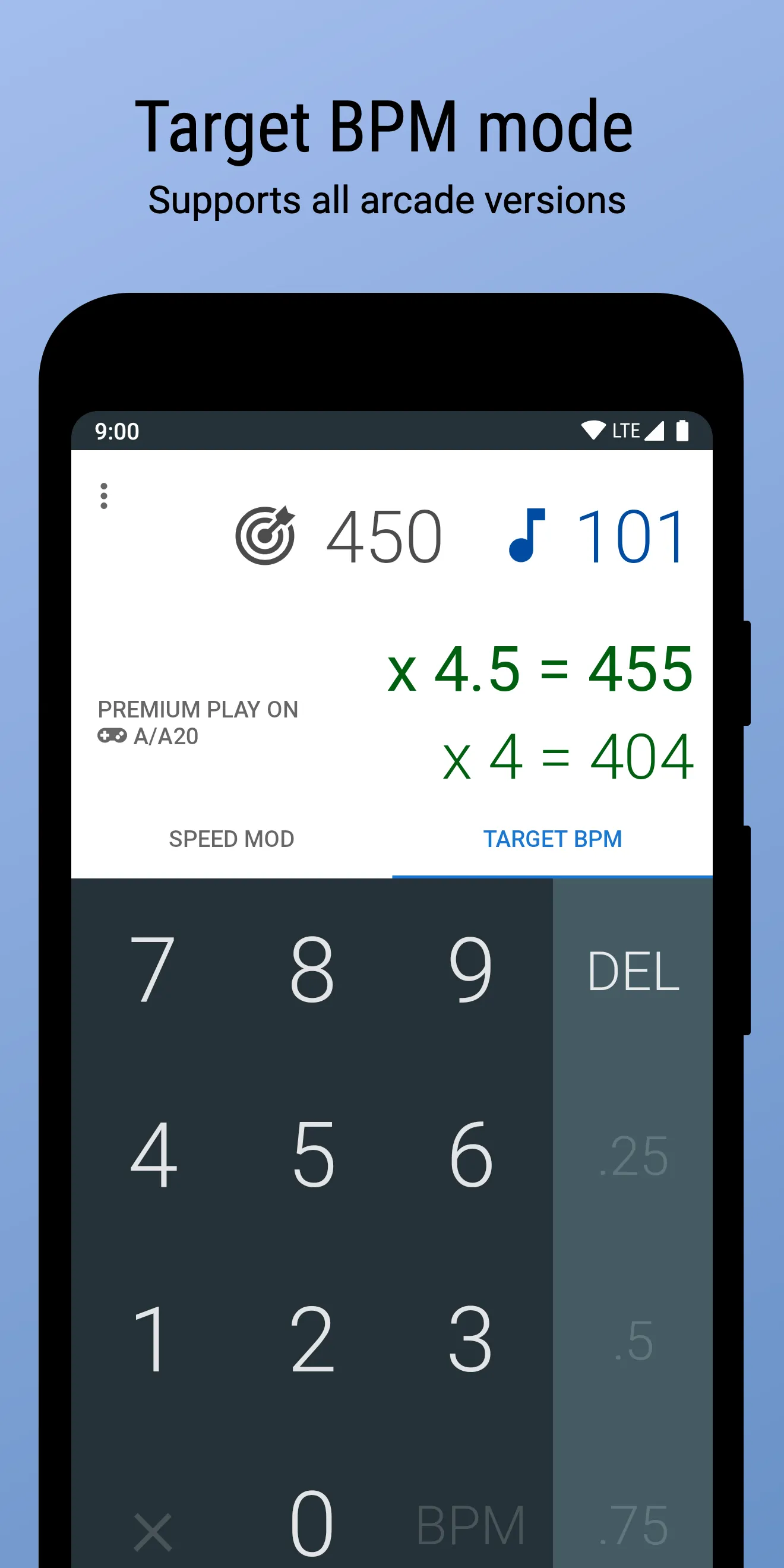 DDR Calc: speed/BPM calculator | Indus Appstore | Screenshot