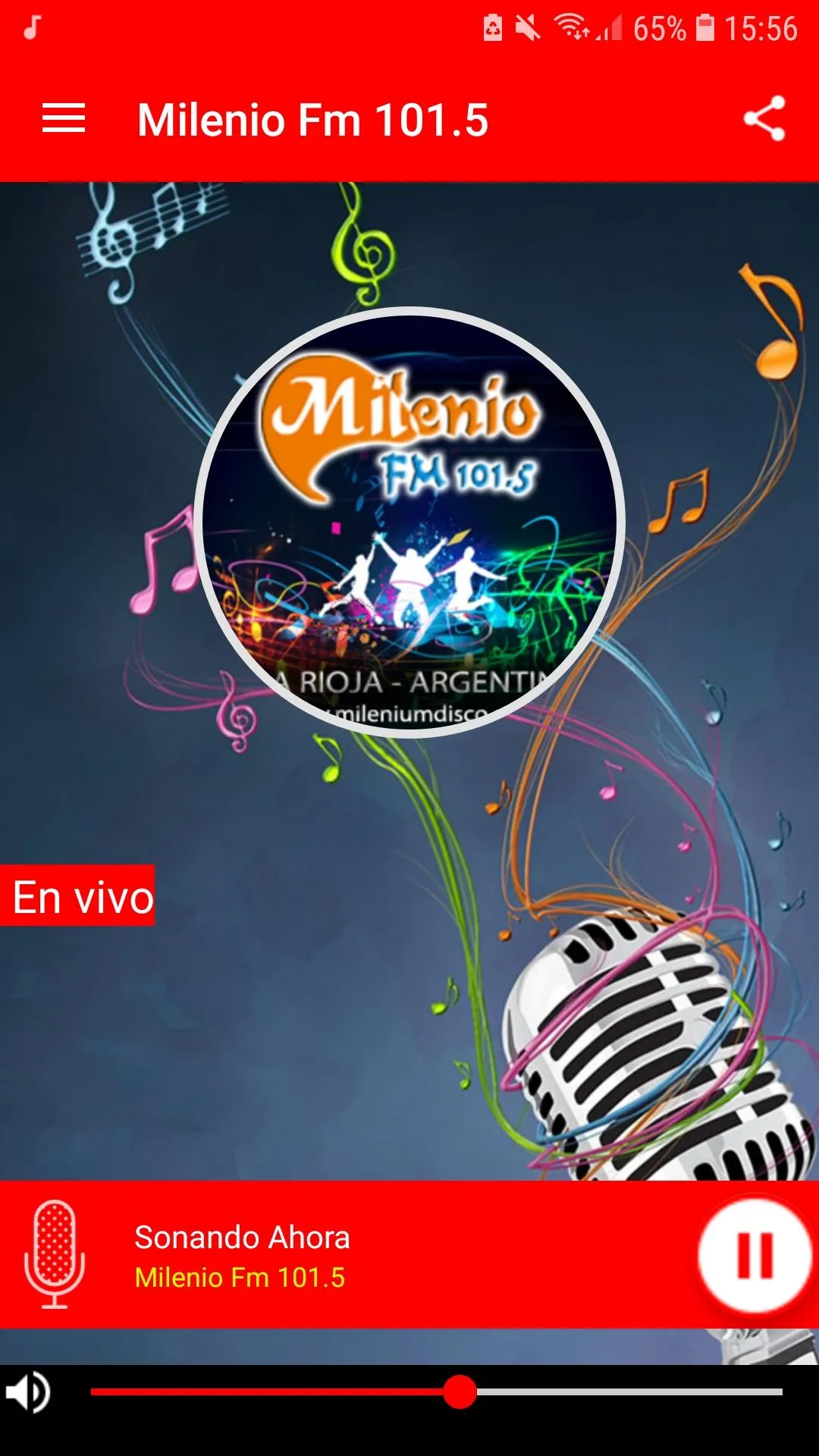 Milenio Fm 101.5 | Indus Appstore | Screenshot