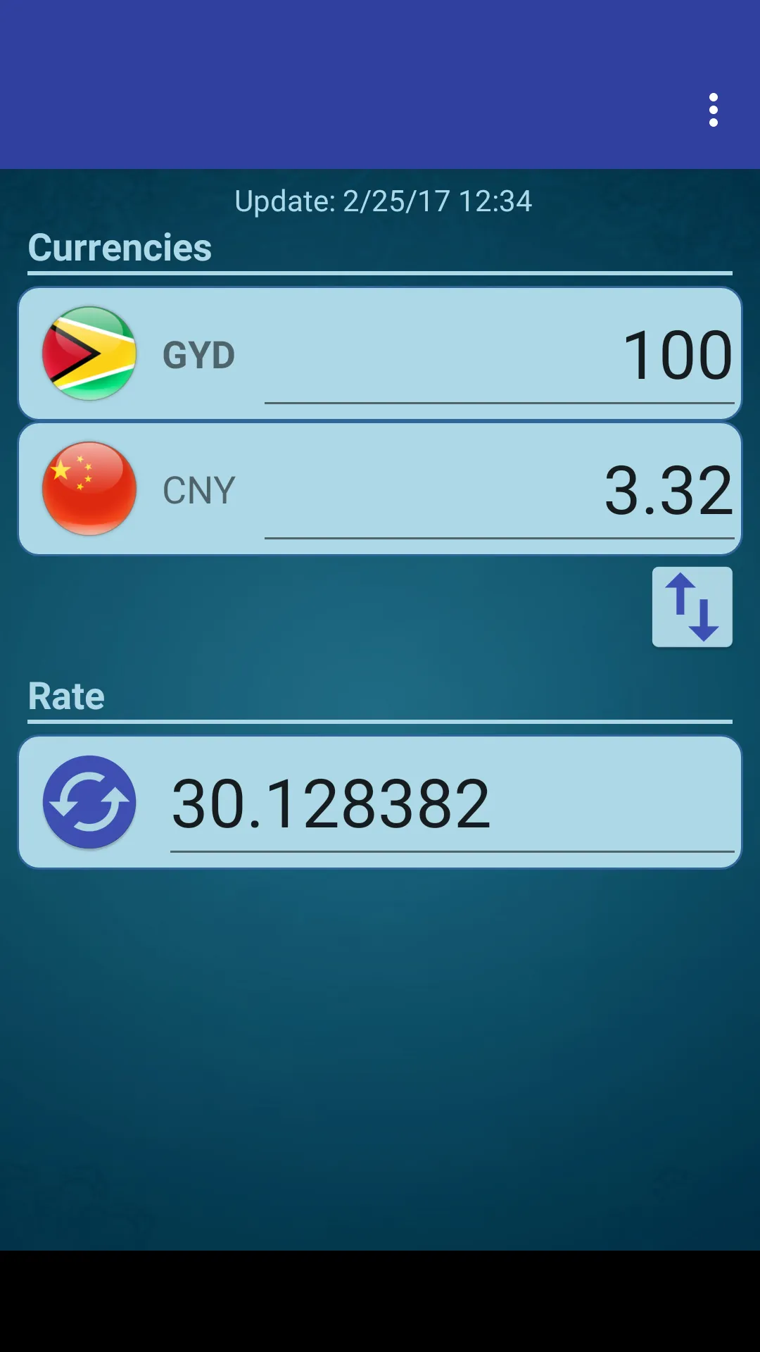 Chinese Yuan x Guyanese Dollar | Indus Appstore | Screenshot