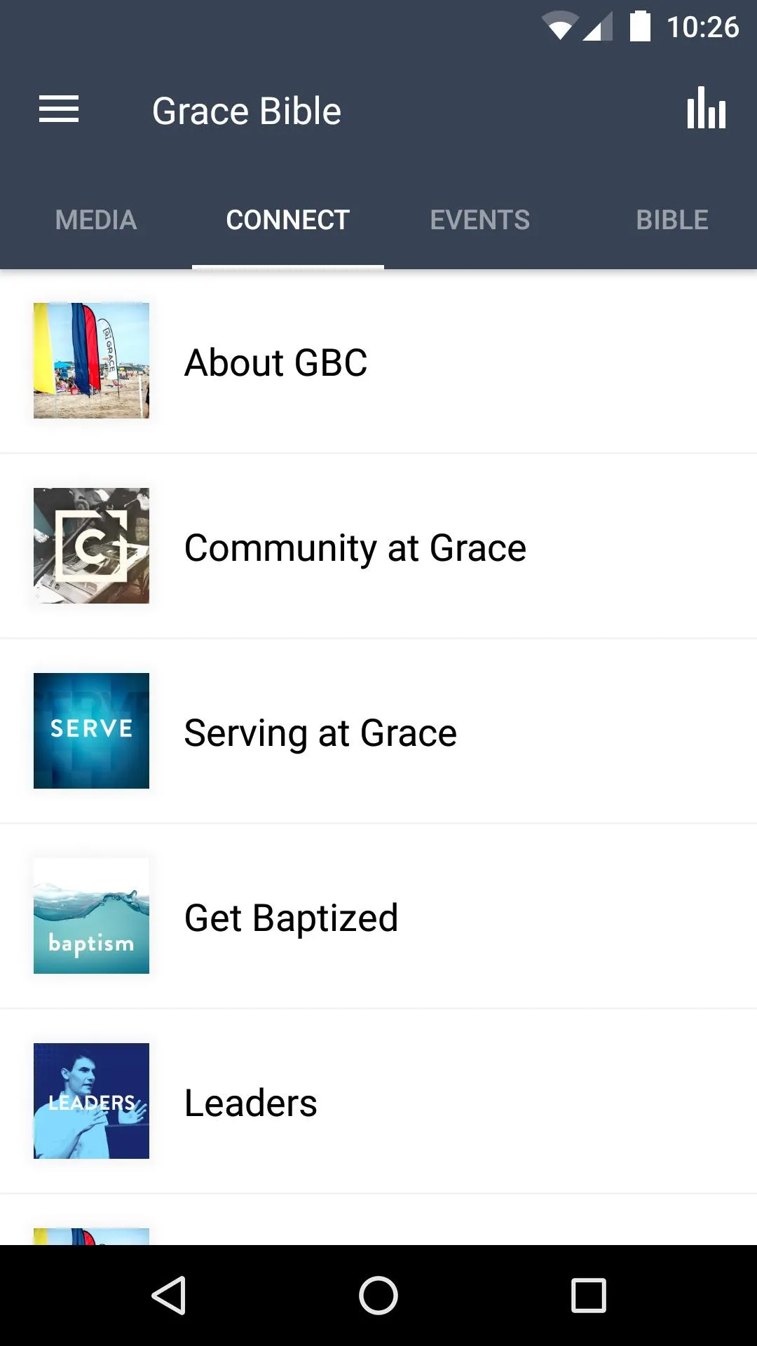 Grace Bible Church App | Indus Appstore | Screenshot