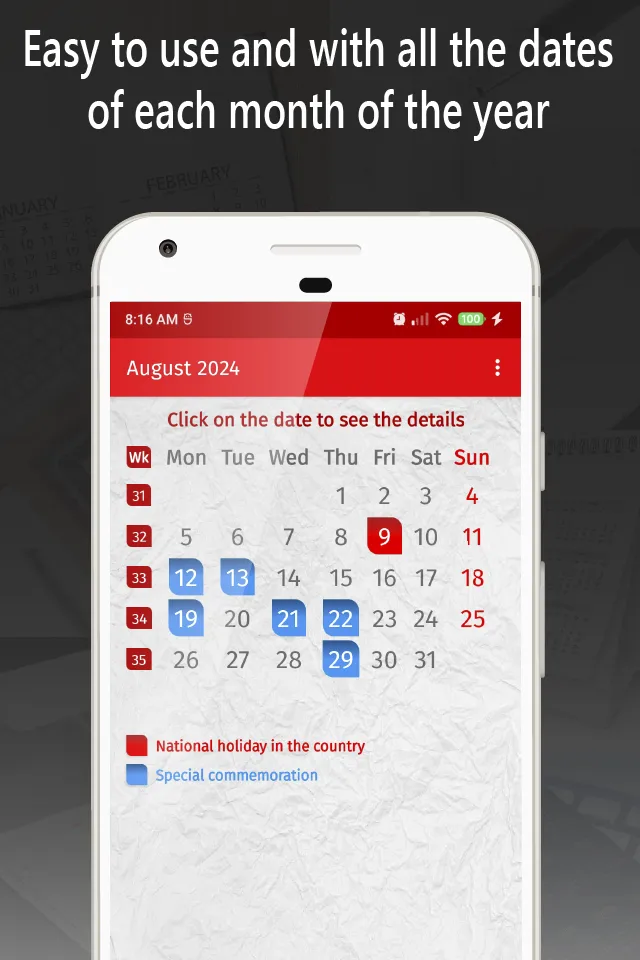 calendar singapore 2024 | Indus Appstore | Screenshot