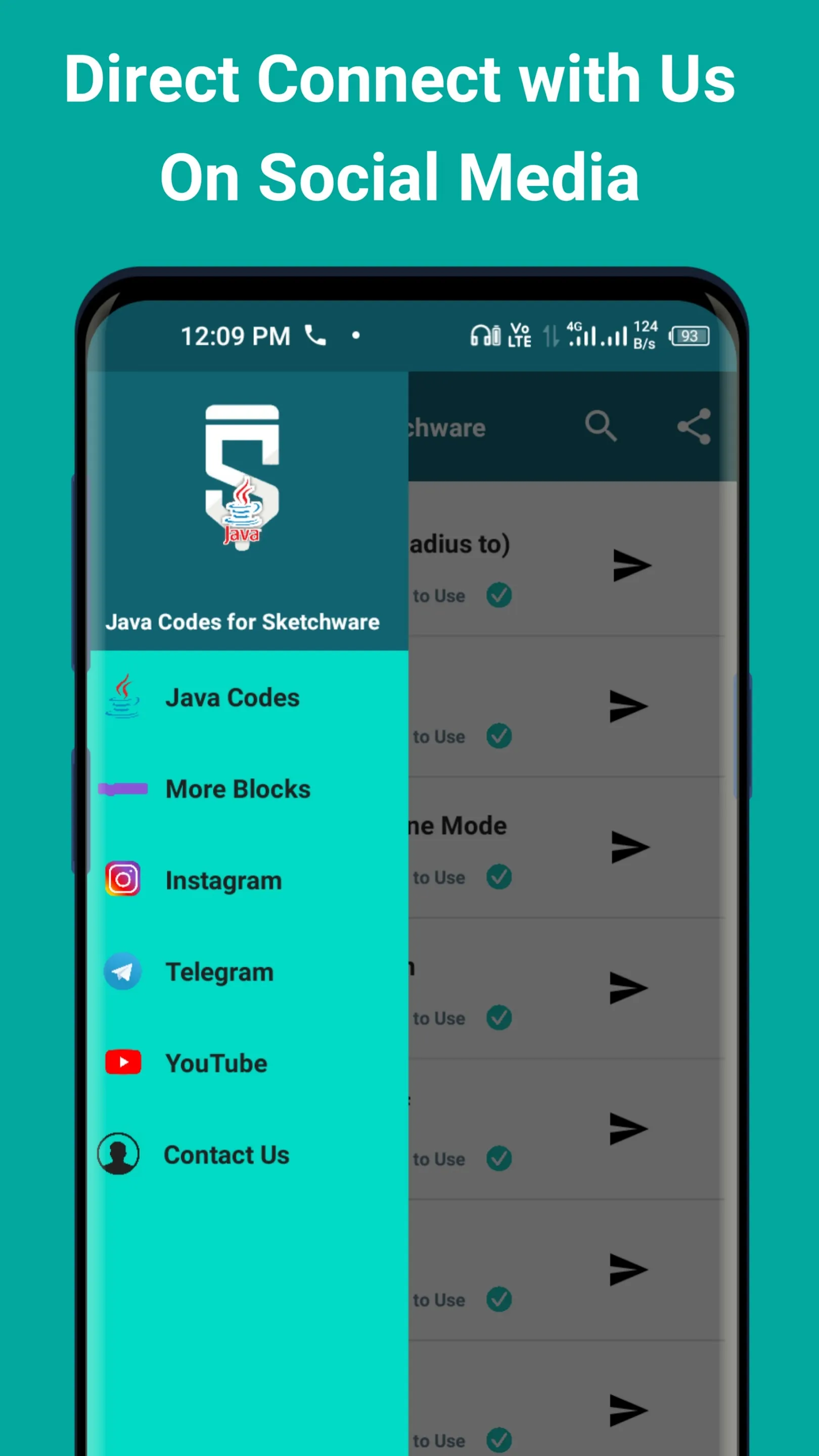 Java Codes for Sketchware | Indus Appstore | Screenshot