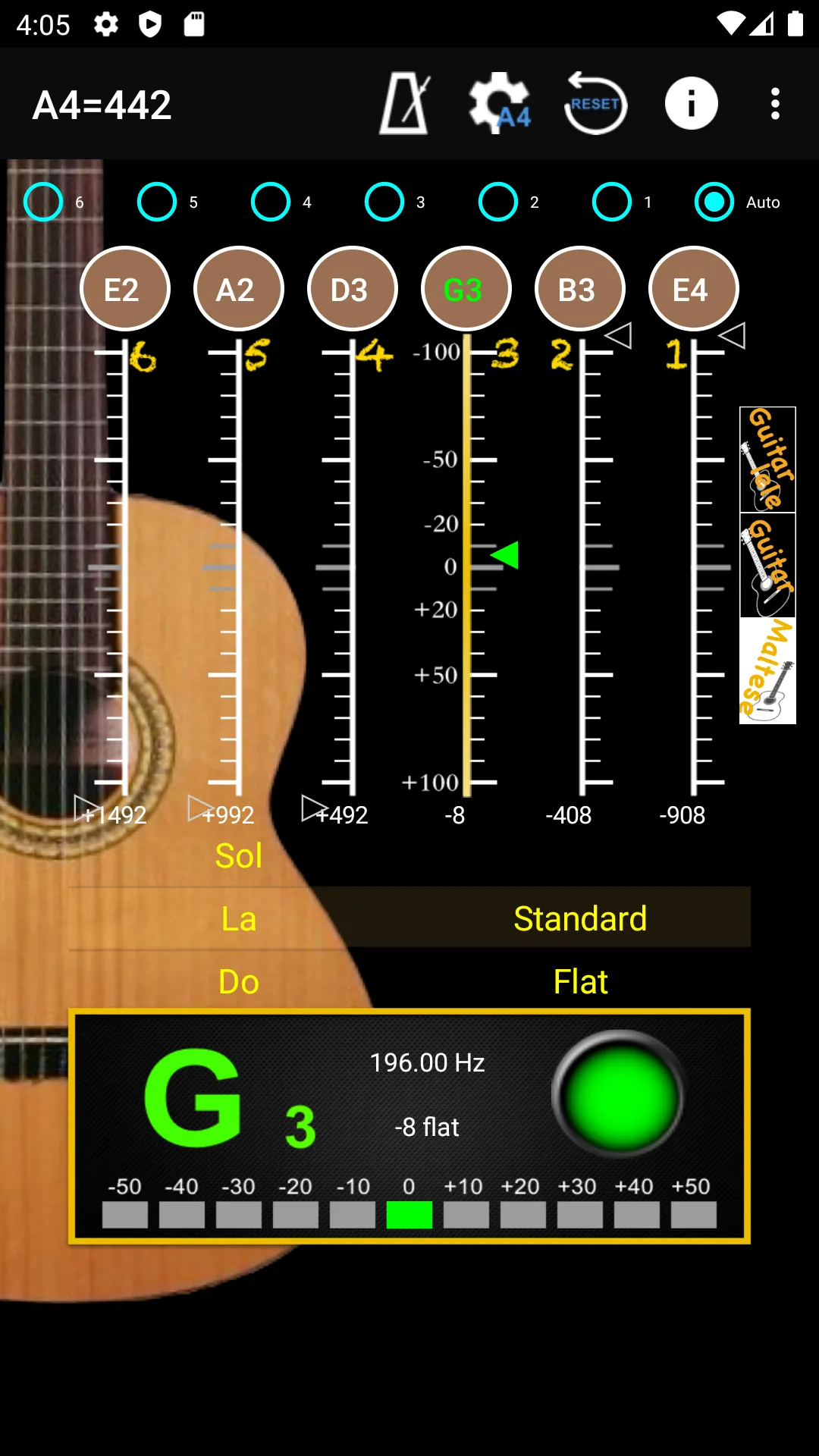 GuitarTuner - Tuner for Guitar | Indus Appstore | Screenshot