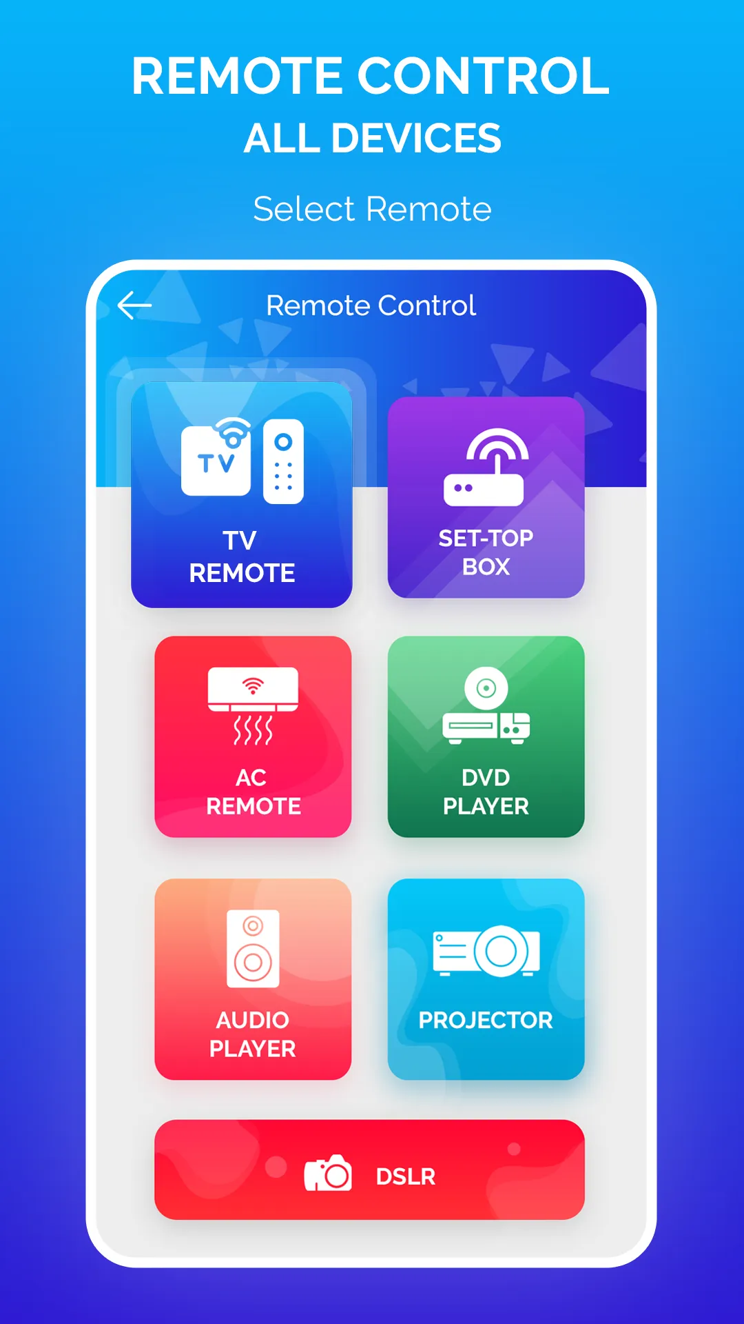 Remote Control for TV & AC | Indus Appstore | Screenshot