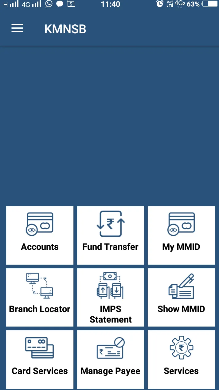 KMNS Bank QUICK MOBILE Banking | Indus Appstore | Screenshot