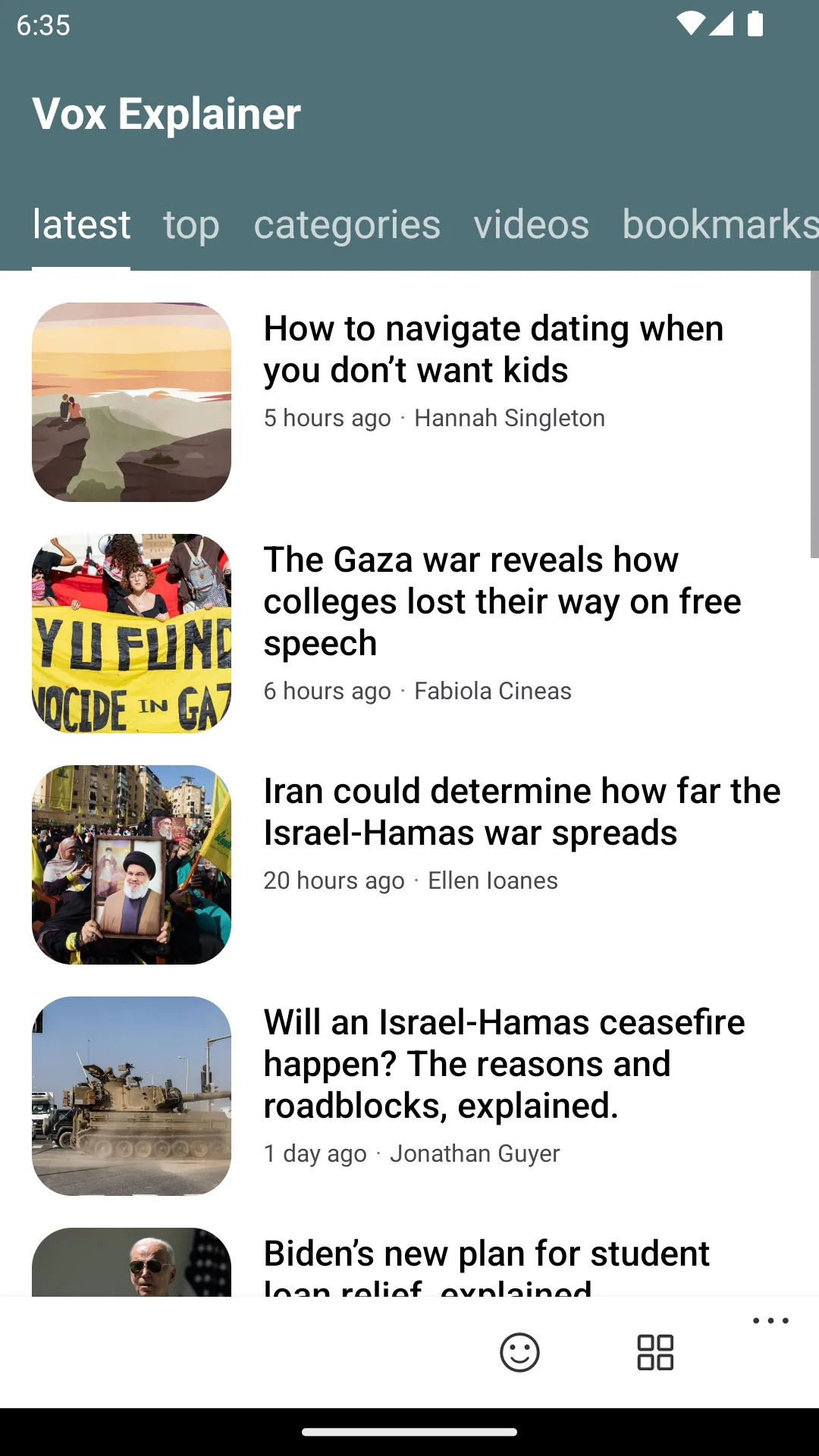 Vox Headlines | Indus Appstore | Screenshot