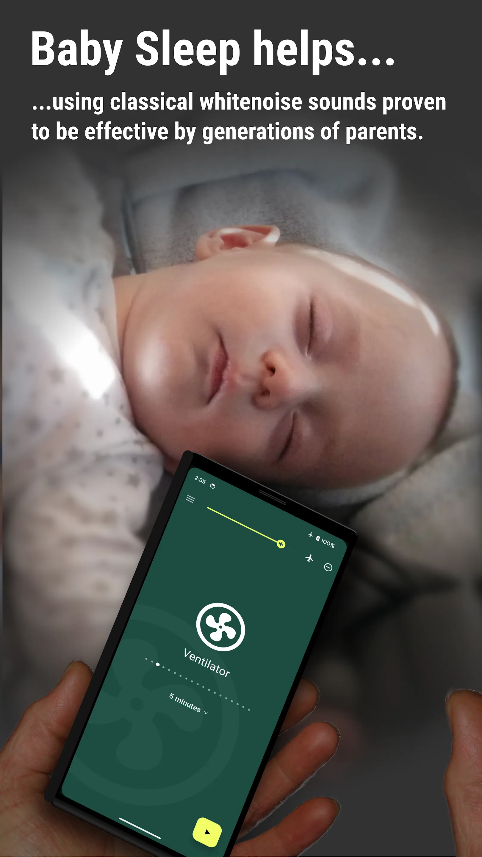 BabySleep: Whitenoise lullaby | Indus Appstore | Screenshot