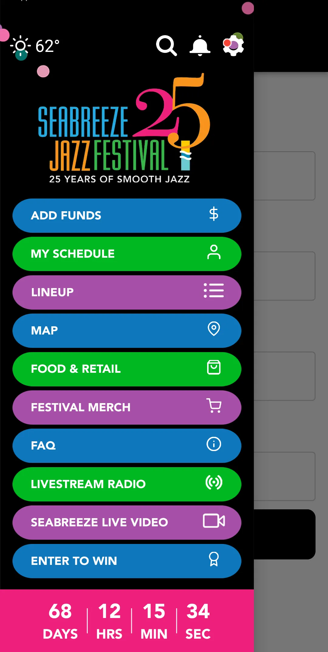 Seabreeze Jazz Festival | Indus Appstore | Screenshot