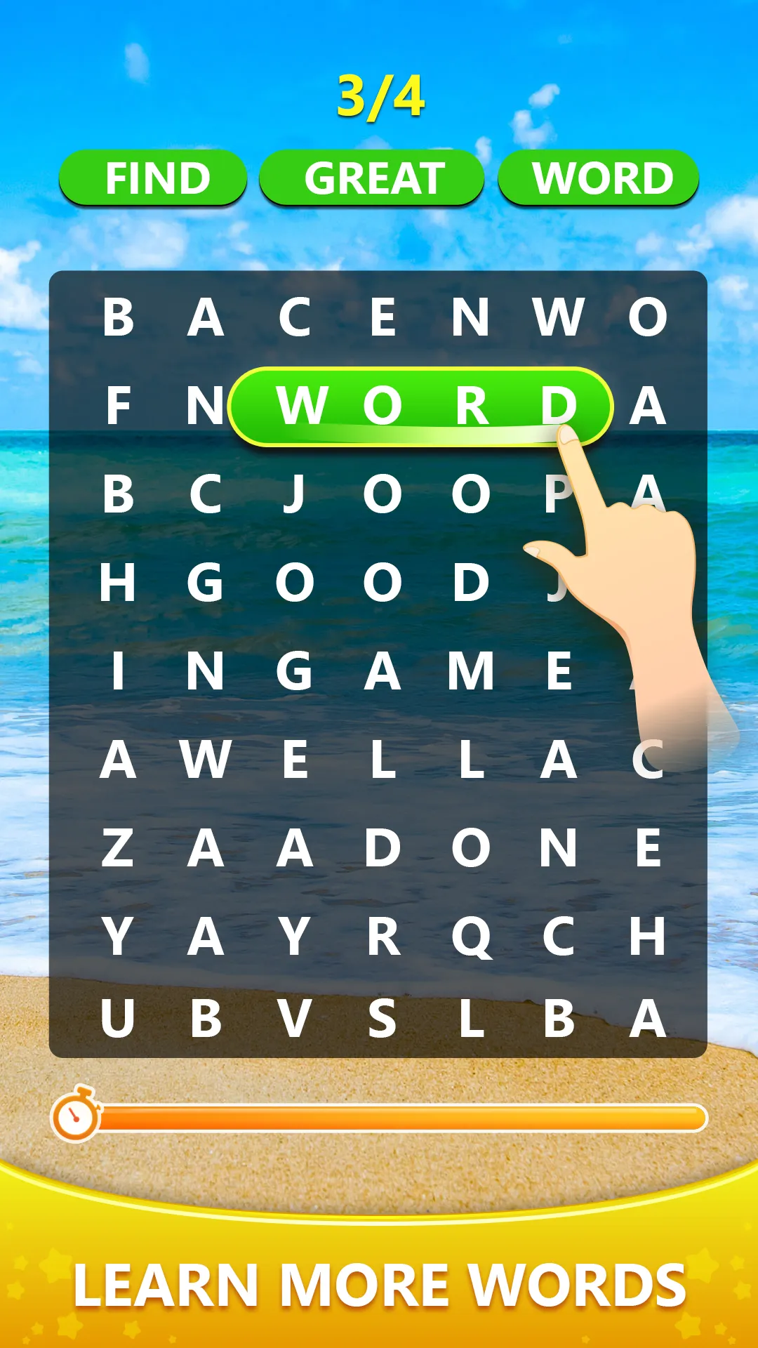 Word Move - Search& Find Words | Indus Appstore | Screenshot