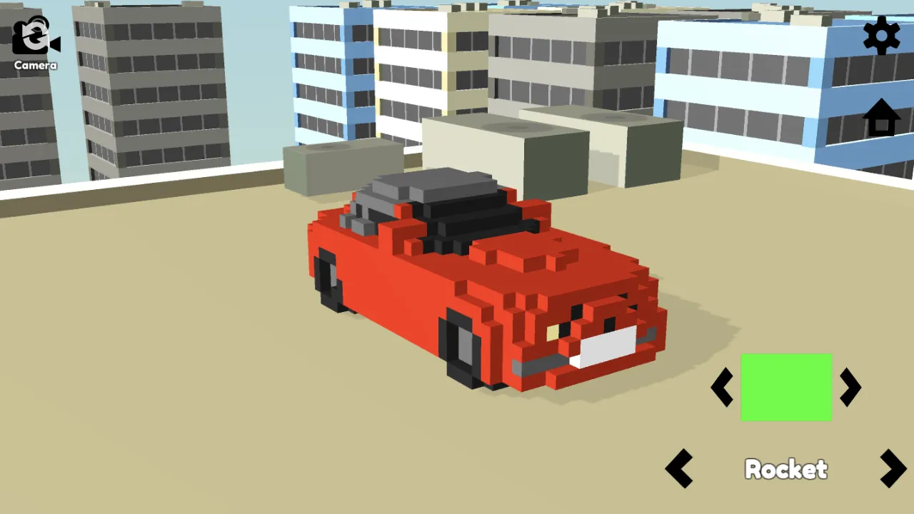 Voxel Car Breaker | Indus Appstore | Screenshot