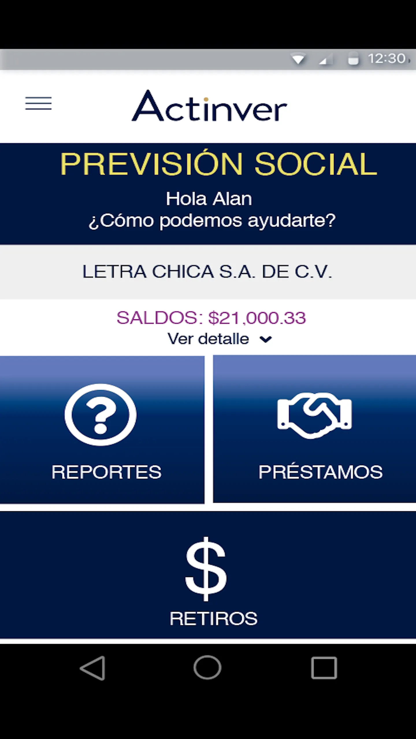 Previsión Social | Indus Appstore | Screenshot