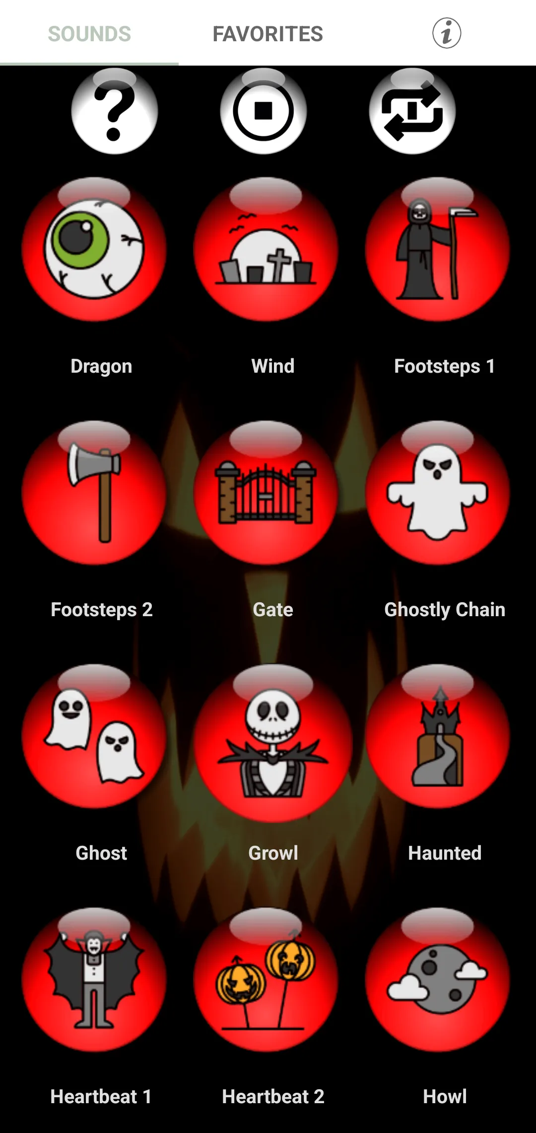 Scary Sound Effects | Indus Appstore | Screenshot