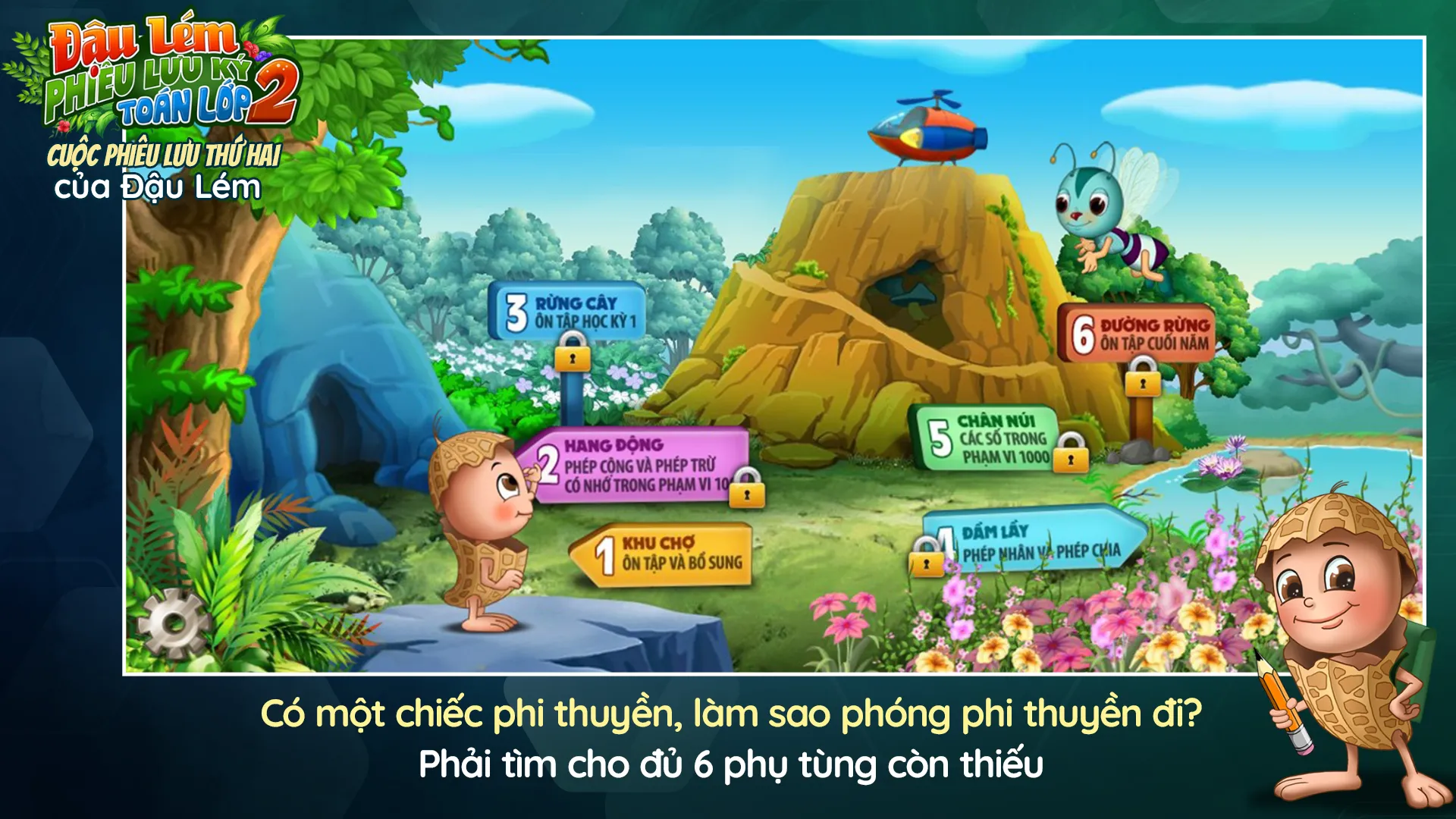 Đậu Lém - Toán 2 | Indus Appstore | Screenshot