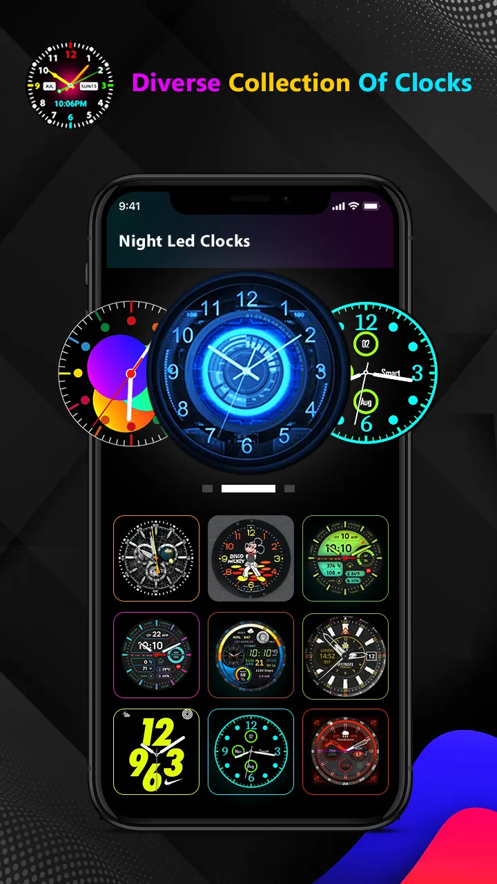 Smart Night Clock & Neon Clock | Indus Appstore | Screenshot