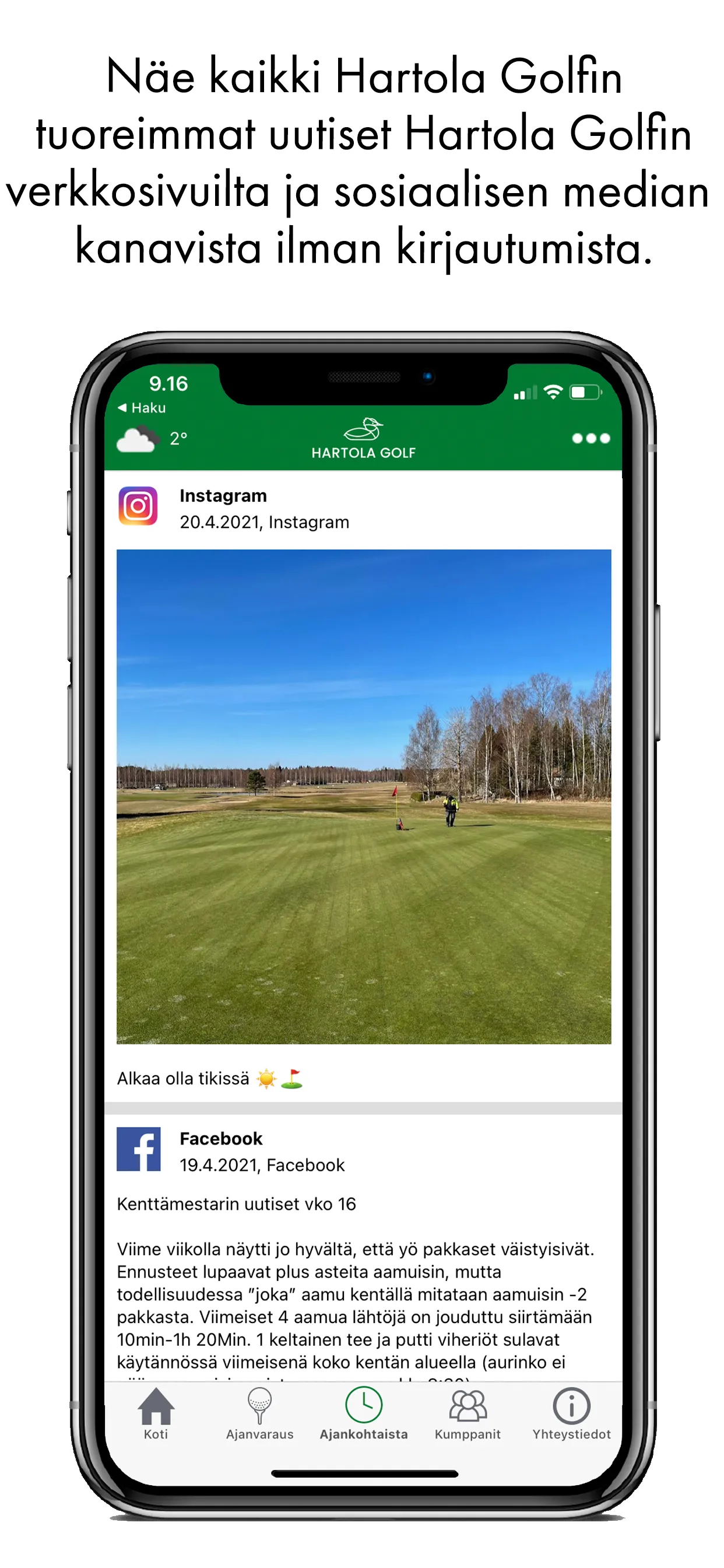 Hartola Golf | Indus Appstore | Screenshot